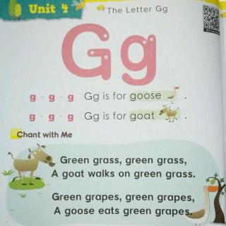 U4 The Letter Gg