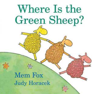 Where is the green sheep？