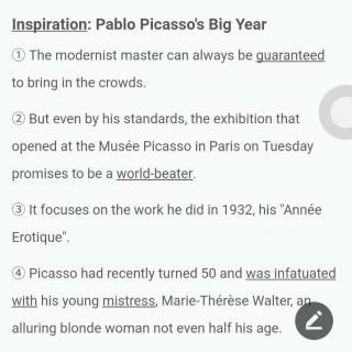 Inspiration: Pablo Picasso's Big Year
