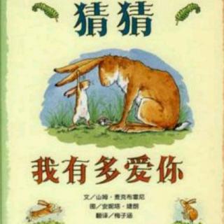 绘本《猜猜我有多爱你》