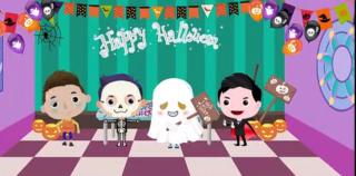 【万圣节儿歌】Halloween actions 学习动作