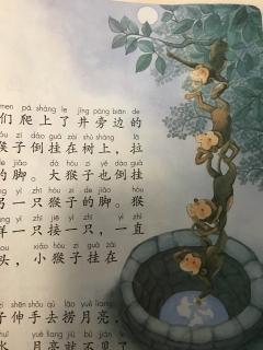 迎迎讲故事巜猴子🐒捞月亮》