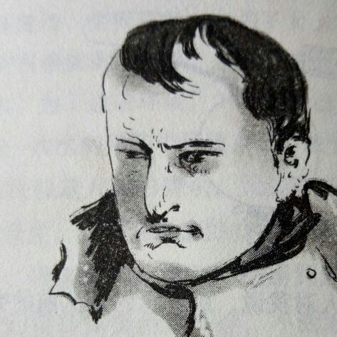 拿破仑素描画像图片