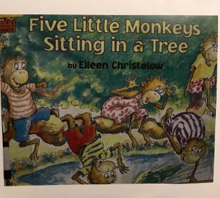 Five little Monkeys Sitting in a Tree