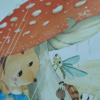 亲子故事《小刺猬的蘑菇伞》