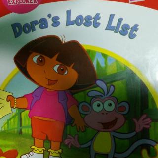 Dora's  lost list ~3