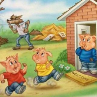 三只小猪盖房子