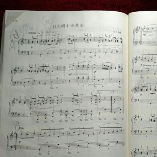 G大调小步舞曲 第112页 贝多芬曲