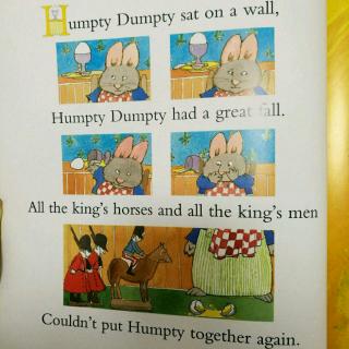 【玥妈唱童谣】Humpty dumpty 清唱 2个版本