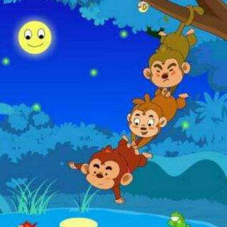 《猴子捞月亮》