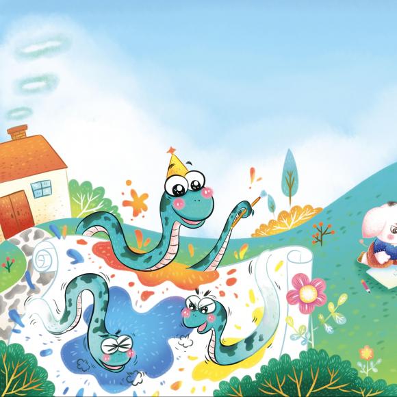 【哈哈姐姐讲故事】画蛇添足