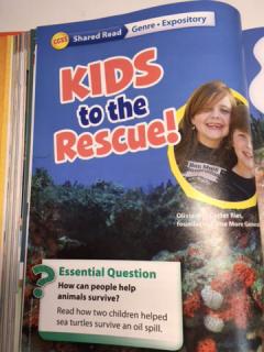 Kids to the Rescue！