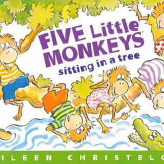 （Jasmine读绘本）Five little monkeys sitting in a tree