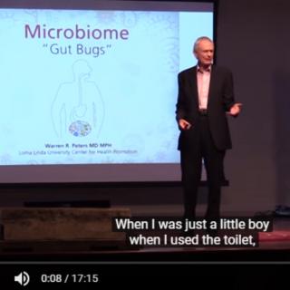TEDx：Microbiome Gut Bugs and You，Warren Peters