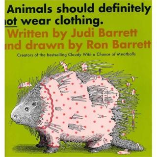 (原音)Animals Should Definitely Not Wear Clothing