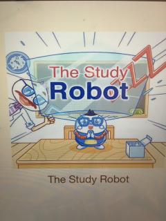 英文绘本～The study robot