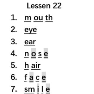 HE1用自拼读单词L22