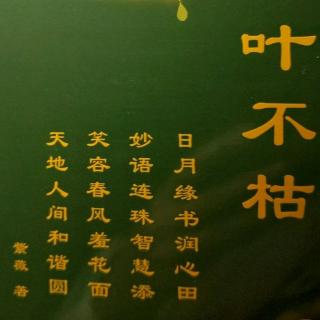 4.叶不枯第一部上集~《孩子如何教育，成长一流》