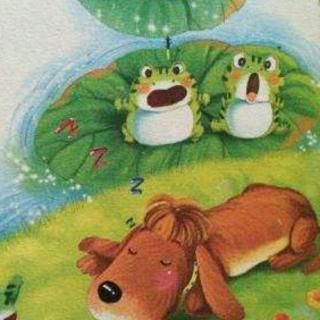 第40期合田中心幼儿园睡前故事《小狗和青蛙》