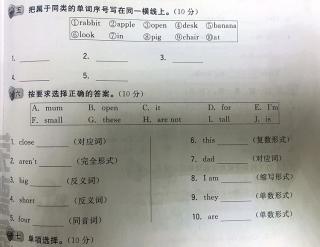 三年级《好卷》月考卷三（5、6题）