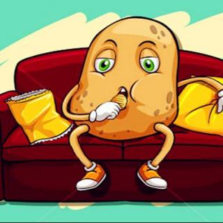 每日情景口语 1121 a couch potato 沙发土豆