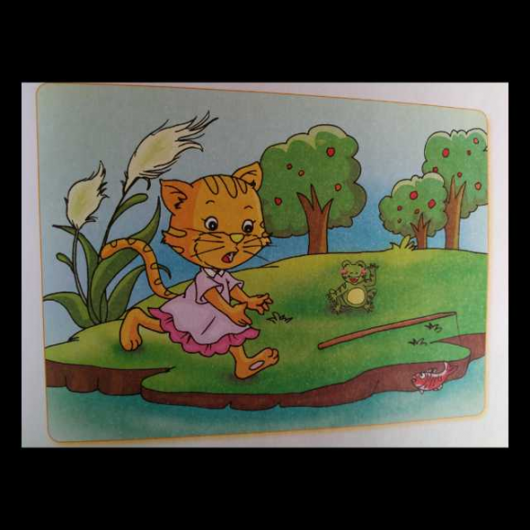 故事《粗心的小猫》