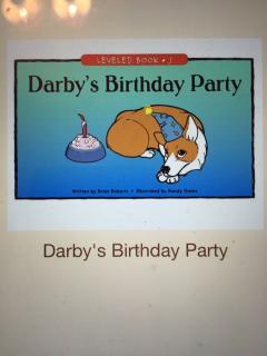 英文绘本～Darby’s birthday party