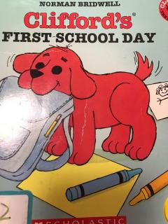 Clifford's first school day-20171201