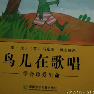 鸟儿在歌唱，学会珍爱生命，湖南少年儿童出版社