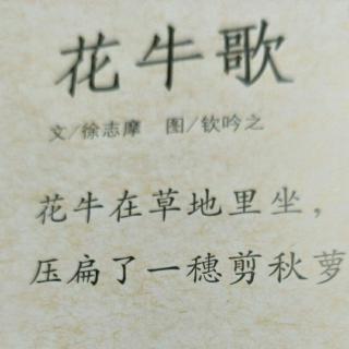 花牛歌出自哪本书图片