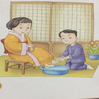 【智慧幼儿园园长妈妈晚安🌙绘本故事4《给妈妈洗脚》