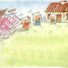 【故事36】绘本故事《三只小猪盖房子》