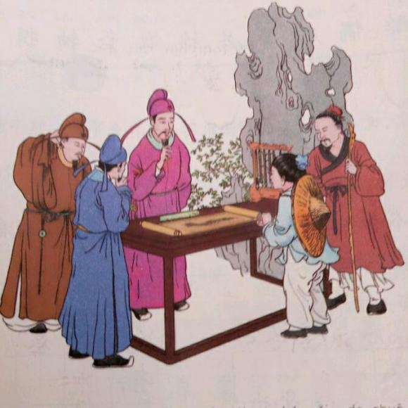 牧童与斗牛图(郭旭航)