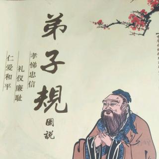 《弟子规》第三十八天