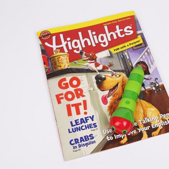 highlights杂志伴随了数代的美国人成长,成为当之无愧的"国民