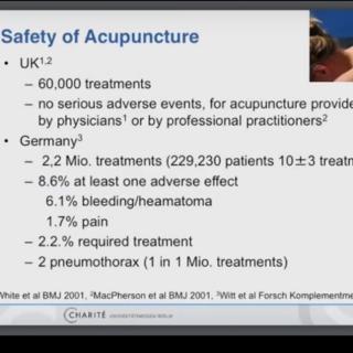 NCCIH: Safety of Acupuncture