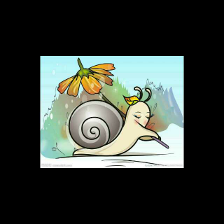 诗歌朗诵:    蜗牛