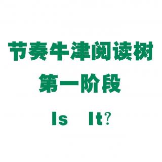 【节奏牛津阅读树】第一阶段Is It？