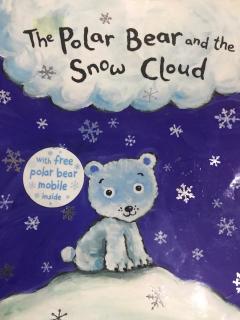 The polar bear and the snow cloud