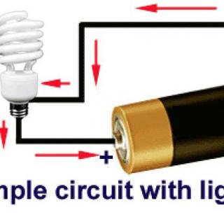 DI 39 a simple circuit with light