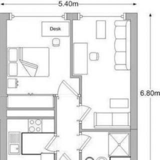 DI 4 one-bedroom apartment