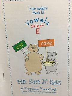 Intermediate Book12 vowels silent E P20-25