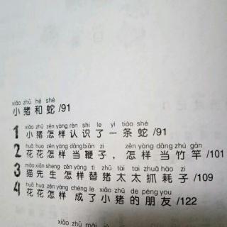 20171228小猪唏哩呼噜上之小猪和蛇12