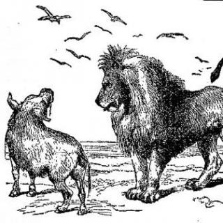 伊索寓言 The Lion and the Boar