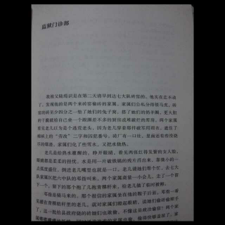 严歌苓《监狱门诊部》