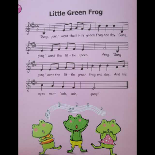 Little Green Frog