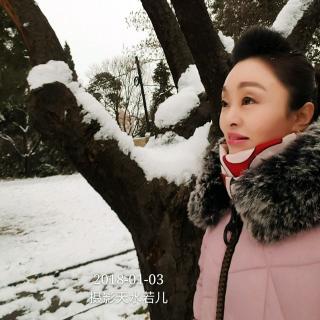 赵武明《雪落黄河》。诵读：天水若儿