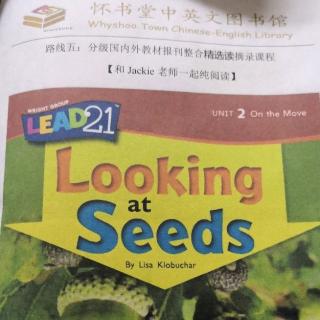 怀书英语 路线五 looking at seeds