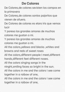 de colores