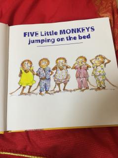 Five Little MONKEYS jumping on the bed